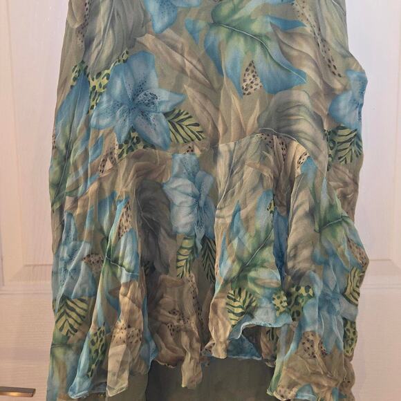 100% Silk Sunny Taylor Skirt - Picture 1 of 4